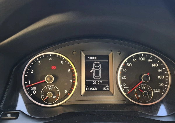 Volkswagen Tiguan cena 39499 przebieg: 133568, rok produkcji 2012 z Wrocław małe 497